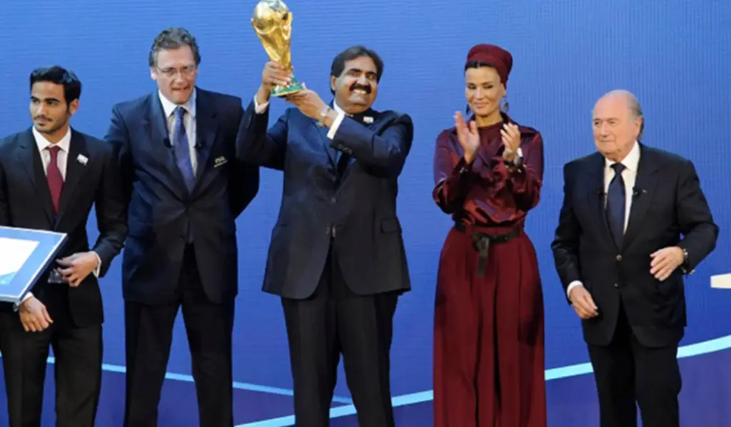 Bid for Fifa is won and Qatar to host it
